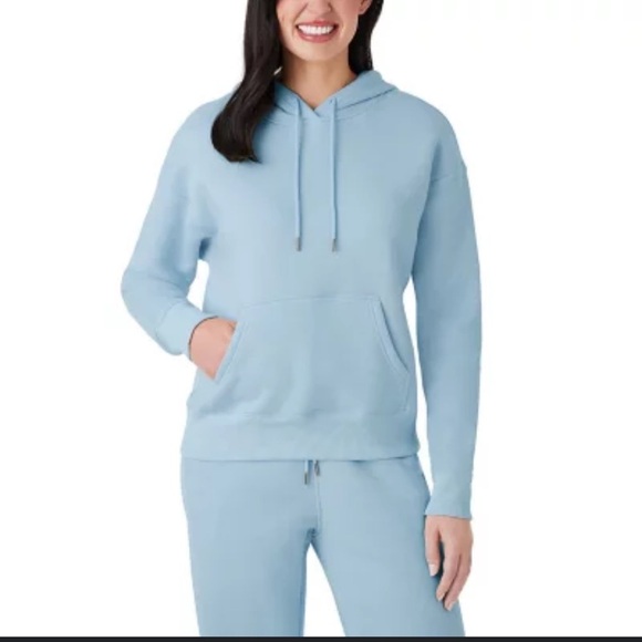 Members Mark Light Blue Hoodie and Sweatpants Set Size XXL Fleece Jogger - Picture 1 of 8